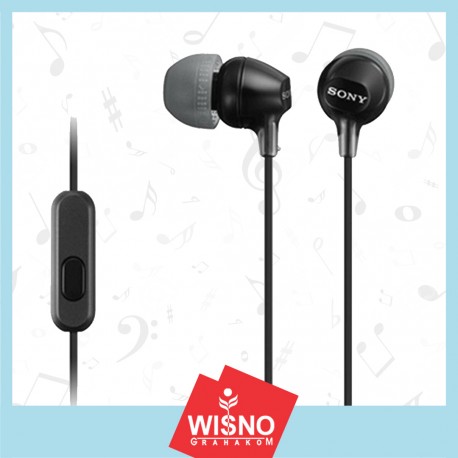 SONY EARPHONE WITH MIC MDR-EX15AP