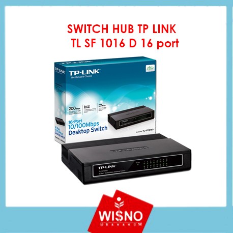 SWITCH HUB TP LINK  TL SF 1016 D 16 port
