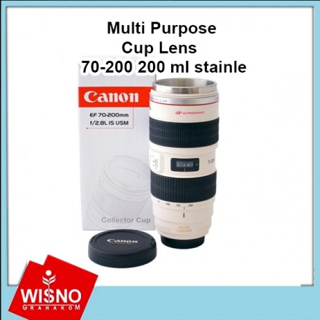 Multi Purpose Cup Lens  70-200 200 ml stainle