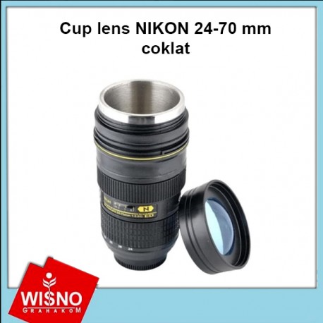 Cup lens NIKON 24-70 mm coklat