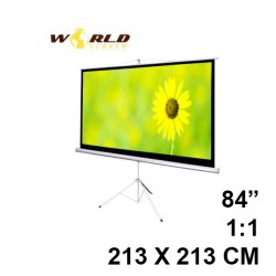WORLD Tripod Screen 84" 1:1 213x213cm
