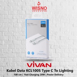 KABEL DATA VIVAN KCL100S Type C To Lighting