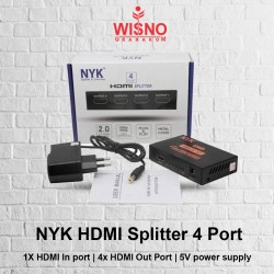 NYK HDMI Splitter 4 Port