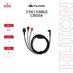 Kabel 3 in 1 Huion Kamvas CB05A