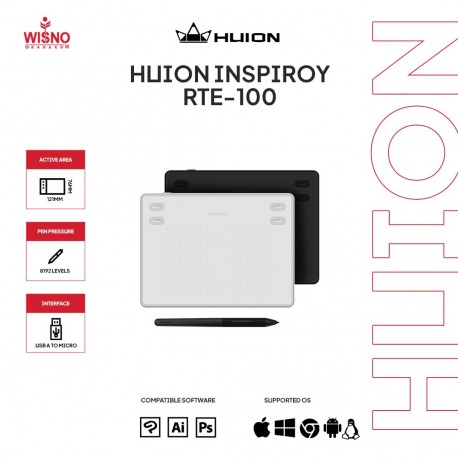 Huion Pen Tablet RTE-100 Original