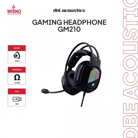 Headphone dBE GM210