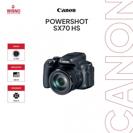 Canon PowerShot SX70 HS Digital Camera