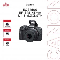 Canon EOS R100 kit RF-S18-45mm f/4.5-6.3 IS STM