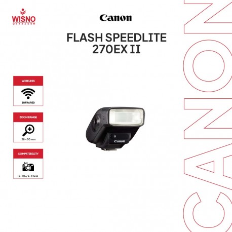 Flash Canon Speedlite 270EX II