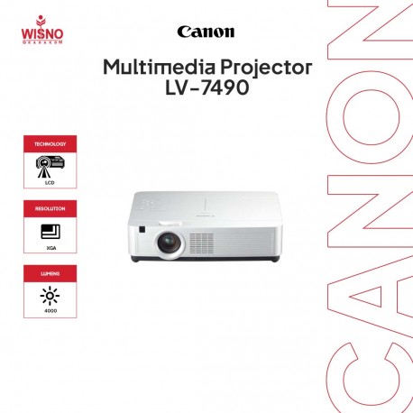 Projector Canon LV 7490 2500 Lumens