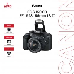 CANON EOS 1500D with lens 18-55mm IS II
