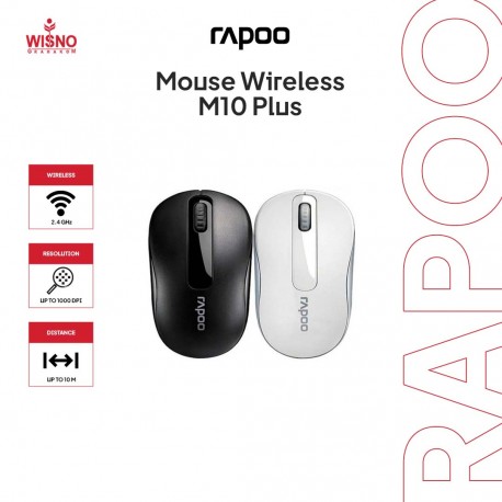 Mouse Wireless Rapoo M10 Plus