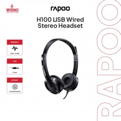 RAPOO H100 USB Wired Stereo Headset High Quality