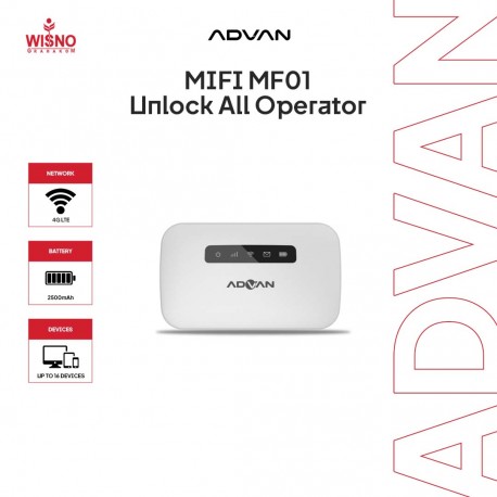 ADVAN Modem MIFI MF01 Unlock All Operator