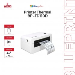 Printer Barcode Thermal/Label Resi A6 BLUEPRINT TD110D USB+Bluetooth
