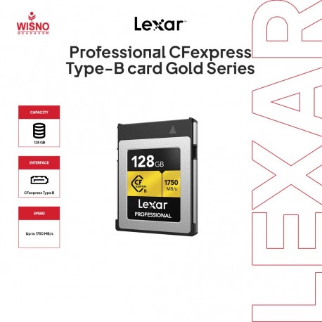 Lexar Professional CFexpress Type-B card Silver Series 128GB
