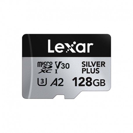 Lexar Professional Silver Plus MicroSDXC UHS-I A2 V30 128GB