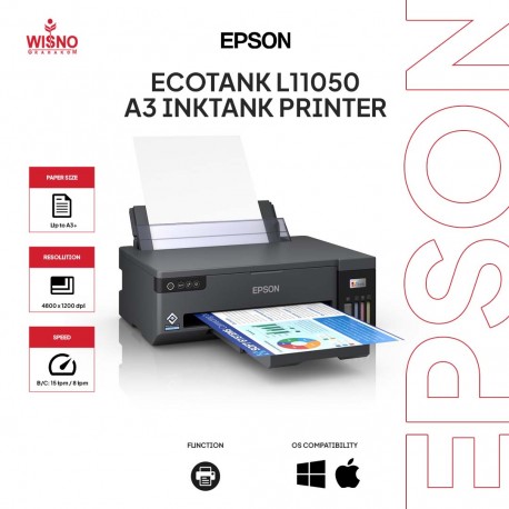 PRINTER EPSON EcoTank L11050 A3+ Wi-Fi InkTank Printer