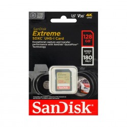 SD Sandisk Extreme 128GB/180MB