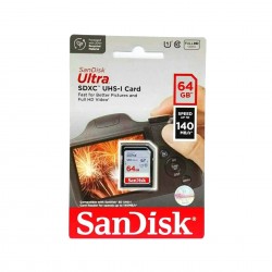 SD SANDISK ULTRA 64GB/140