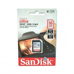 SD SANDISK ULTRA 16GB/80