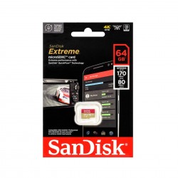 MICRO SD SANDISK EXTREME 64GB/170