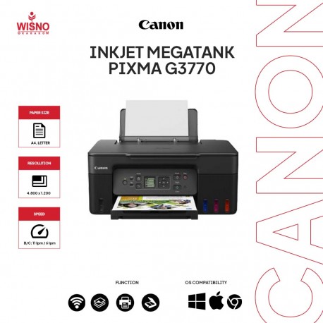 PRINTER Canon PIXMA G3770 Black