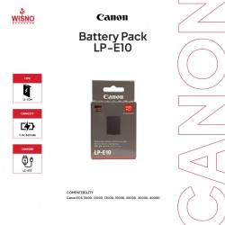 Baterai Canon LP-E10