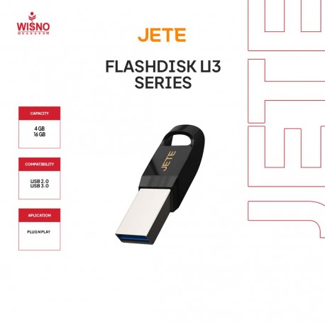 Flashdisk JETE U3 USB 3.0 2.0 Original