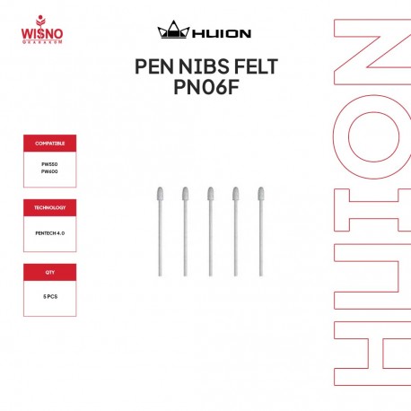 Huion Pen Nibs Felt PN06F isi 5 pcs