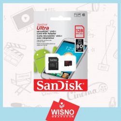 MICRO SD Sandisk Ultra 128 GB C10 WA SP 80
